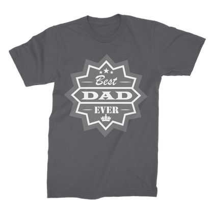 Best Dad Ever Premium Jersey Men's T-Shirt - DirectlyPersonalised