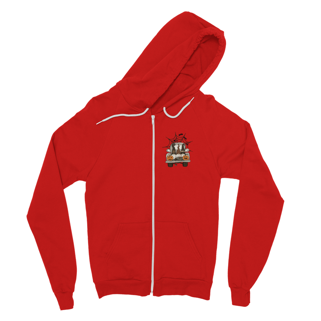 LETS GET SPOOKY Classic Adult Zip Hoodie - DirectlyPersonalised