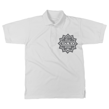 Best Dad Ever Classic Adult Polo Shirt - DirectlyPersonalised