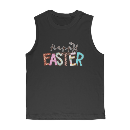Happy Easter Classic Adult Muscle Top - DirectlyPersonalised