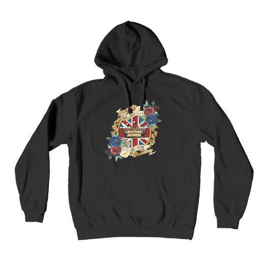 GOD SAVE THE KING Premium Adult Hoodie - DirectlyPersonalised