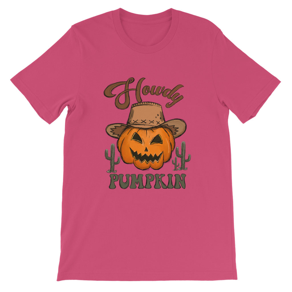 HOWDY PUMPKIN Classic Kids T-Shirt - DirectlyPersonalised