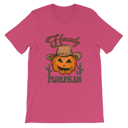 HOWDY PUMPKIN Classic Kids T-Shirt - DirectlyPersonalised