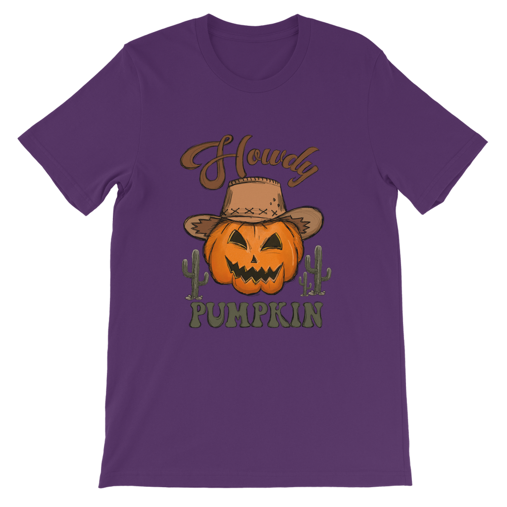 HOWDY PUMPKIN Classic Kids T-Shirt - DirectlyPersonalised
