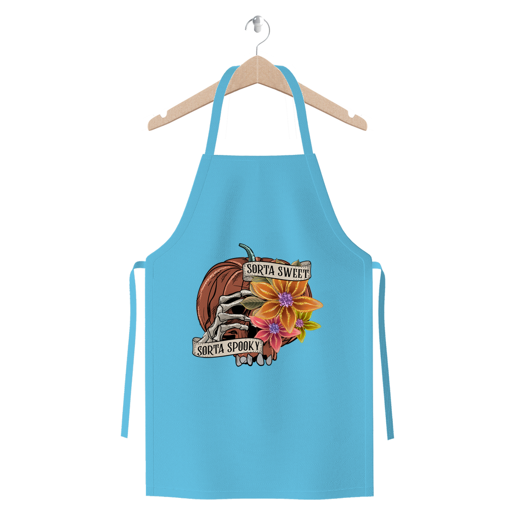 SORTA SWEET - SORTA SPOOKY Premium Jersey Apron - DirectlyPersonalised