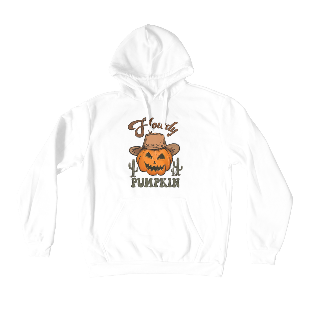 HOWDY PUMPKIN Premium Adult Hoodie - DirectlyPersonalised