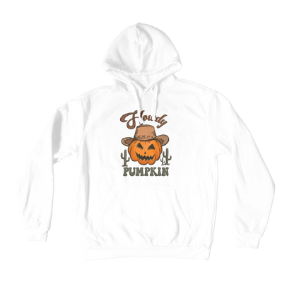 HOWDY PUMPKIN Premium Adult Hoodie - DirectlyPersonalised