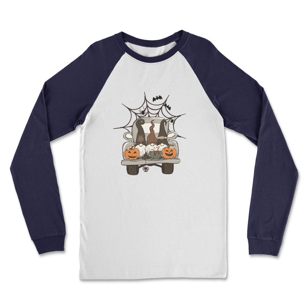 LETS GET SPOOKY Classic Raglan Long Sleeve Shirt - DirectlyPersonalised