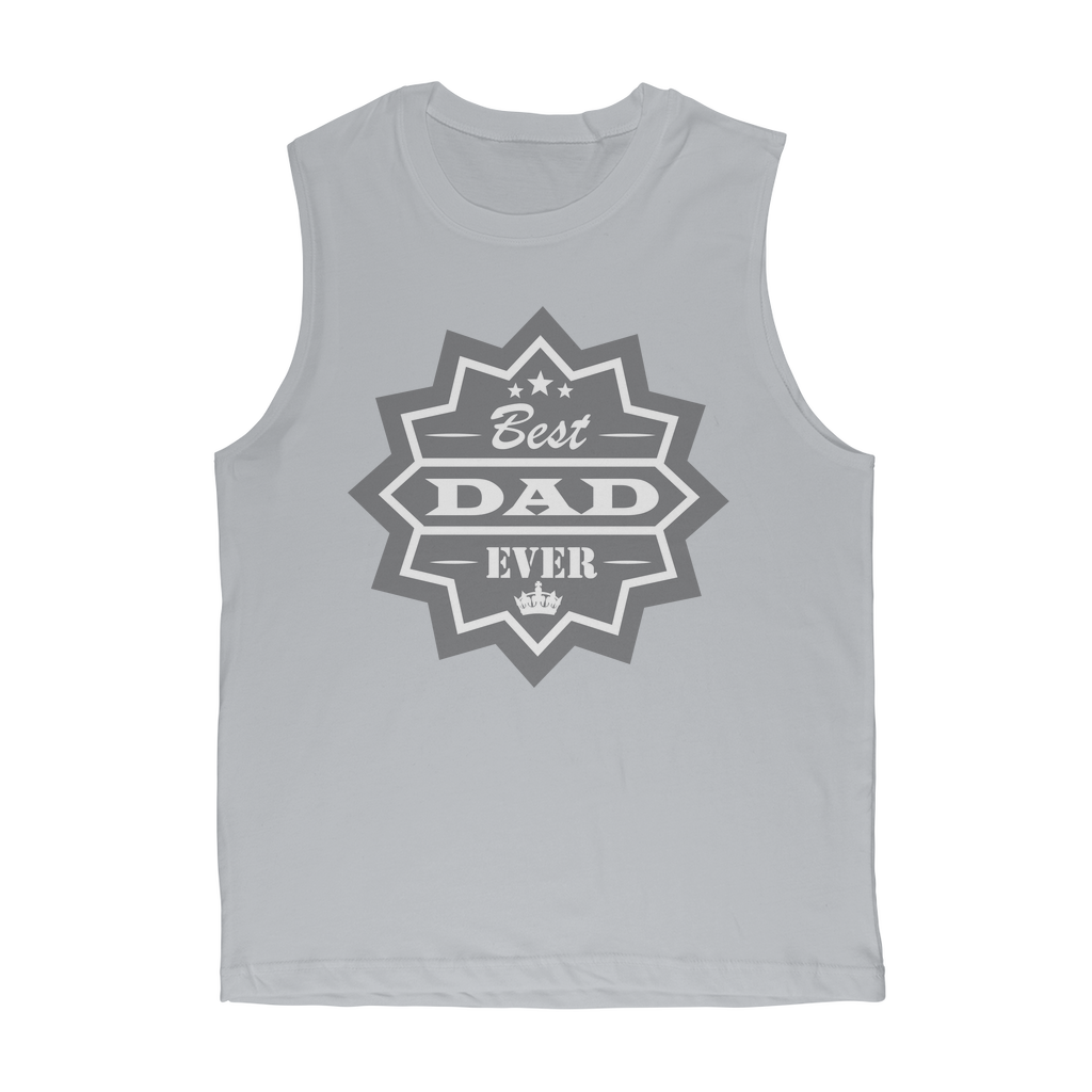 Best Dad Ever Classic Adult Muscle Top - DirectlyPersonalised