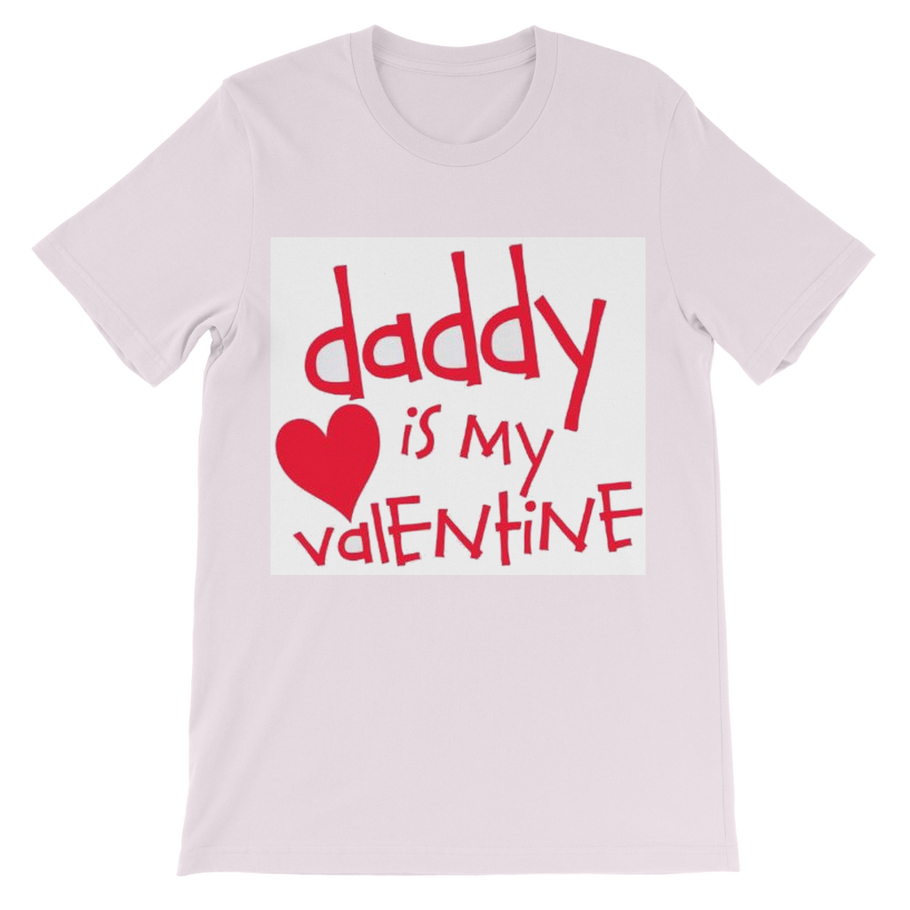 Daddy's my Valentine Classic Kids T-Shirt - DirectlyPersonalised