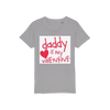 Daddy's my Valentine Organic Jersey Kids T-Shirt