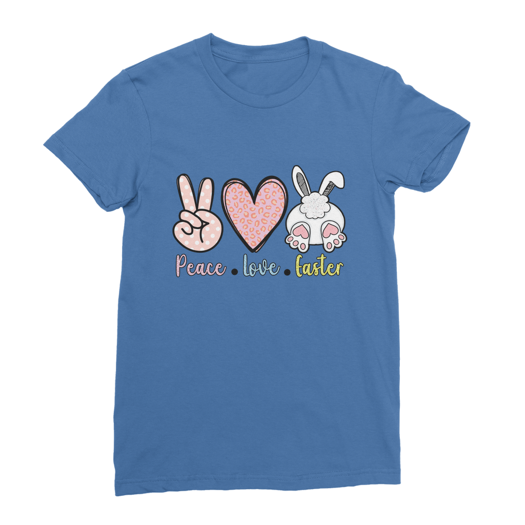 PEACE LOVE EASTER Classic Women's T-Shirt - DirectlyPersonalised