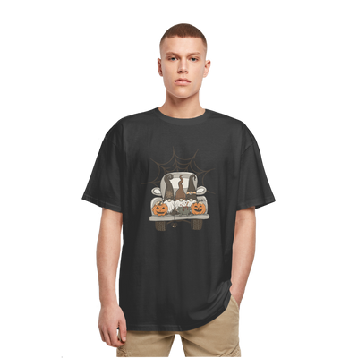 LETS GET SPOOKY Heavy Oversized T-Shirt