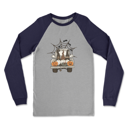 LETS GET SPOOKY Classic Raglan Long Sleeve Shirt - DirectlyPersonalised