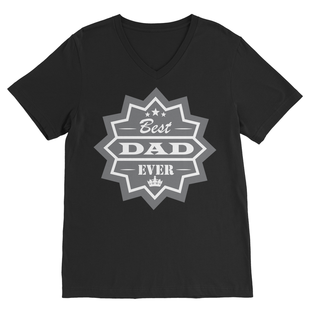 Best Dad Ever Classic V-Neck T-Shirt
