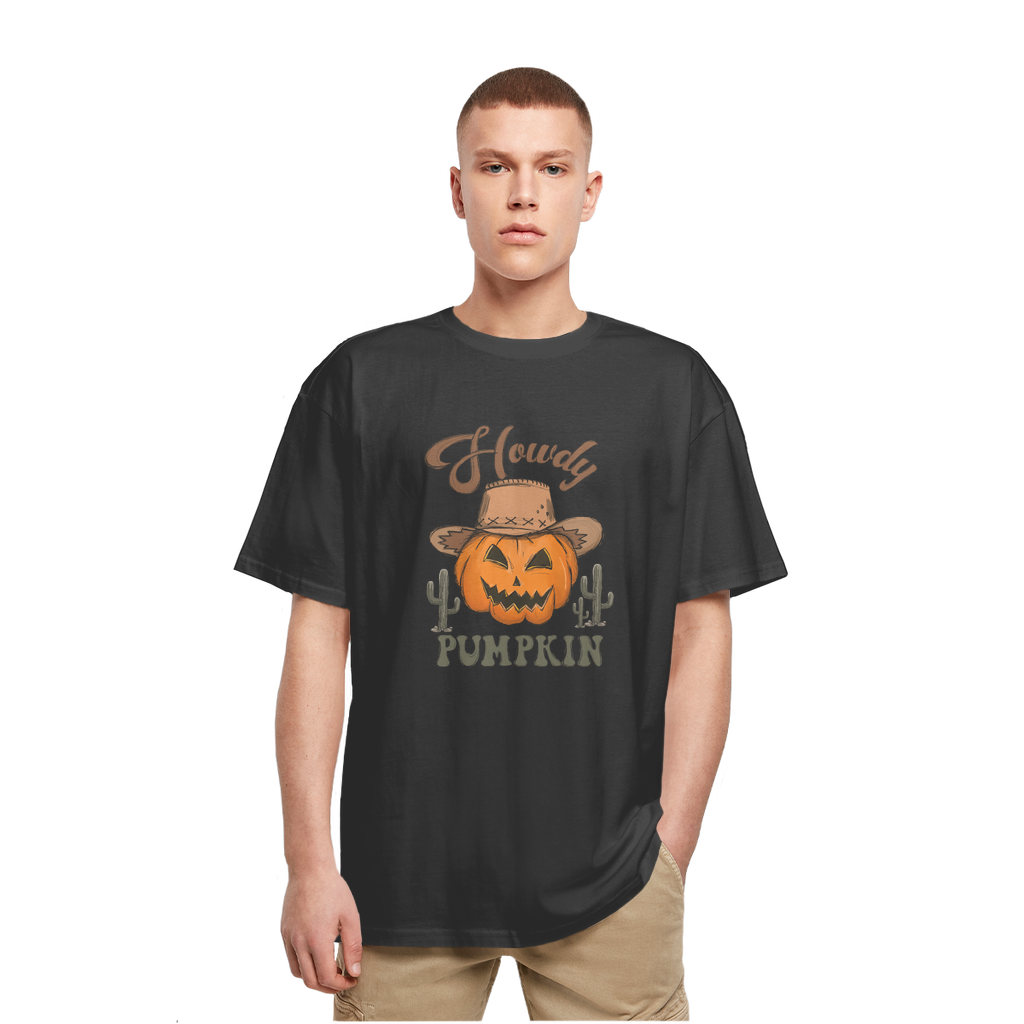 HOWDY PUMPKIN Heavy Oversized T-Shirt - DirectlyPersonalised