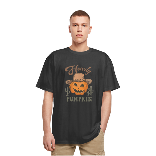 HOWDY PUMPKIN Heavy Oversized T-Shirt - DirectlyPersonalised