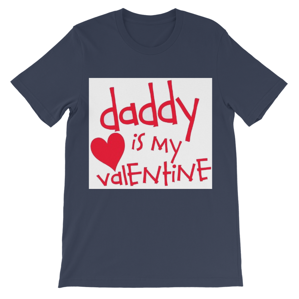 Daddy's my Valentine Premium Kids T-Shirt - DirectlyPersonalised