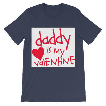 Daddy's my Valentine Premium Kids T-Shirt - DirectlyPersonalised
