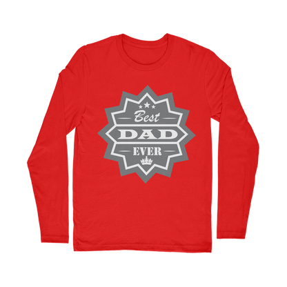 Best Dad Ever Classic Long Sleeve T-Shirt - DirectlyPersonalised