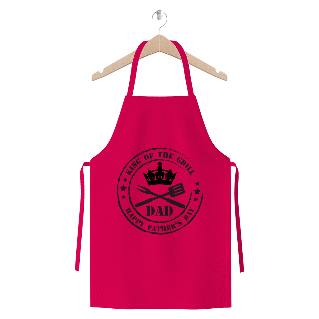 King of the Grill Premium Jersey Apron - DirectlyPersonalised
