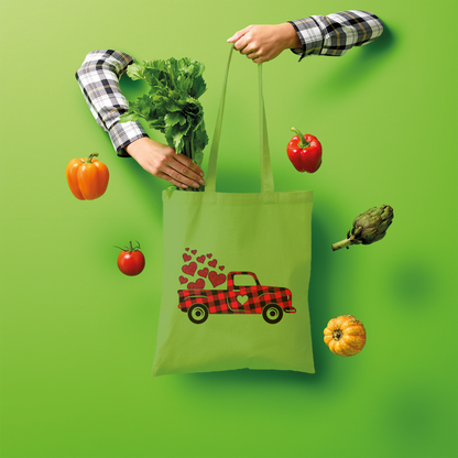 Love Truck Shopper Tote Bag - DirectlyPersonalised