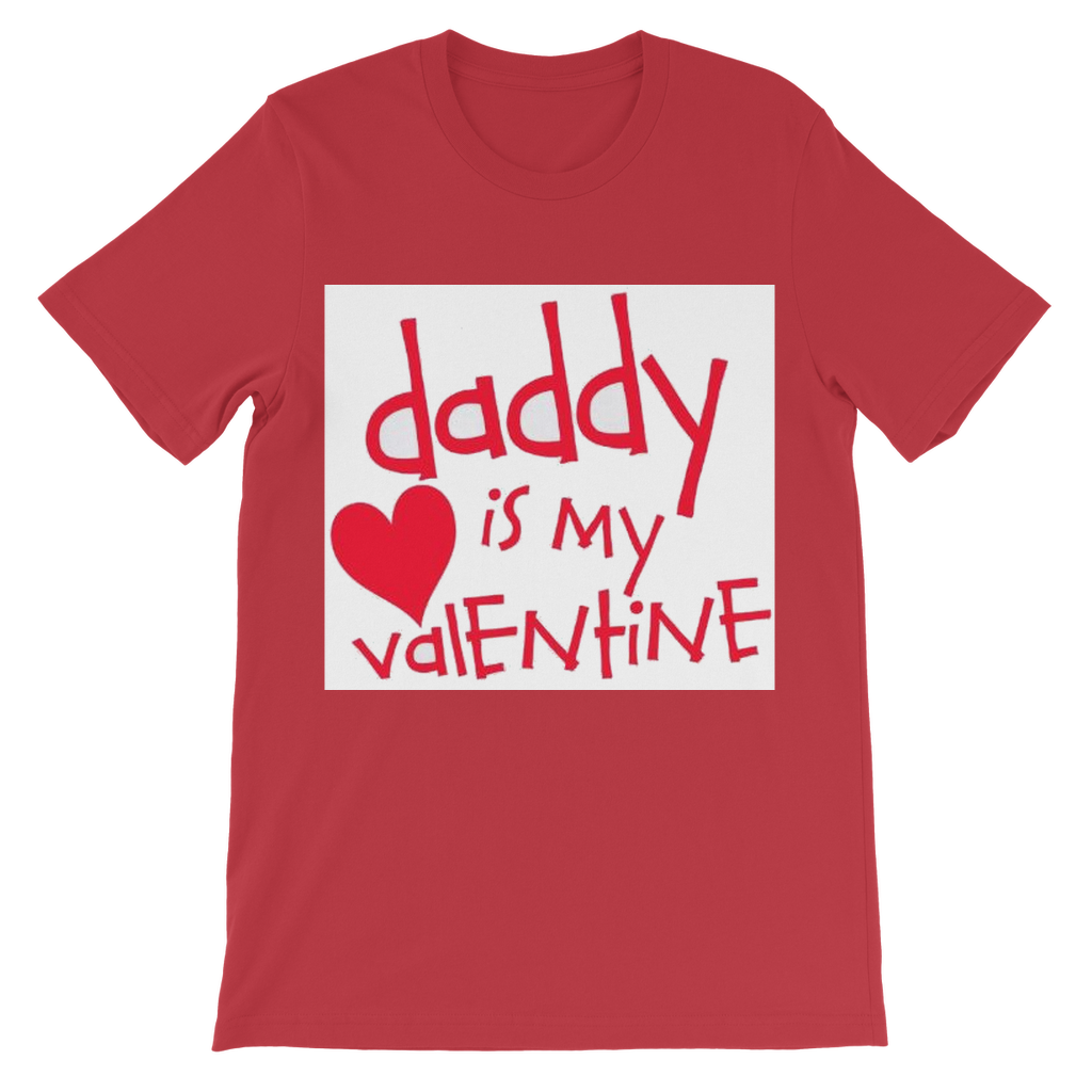 Daddy's my Valentine Classic Kids T-Shirt - DirectlyPersonalised
