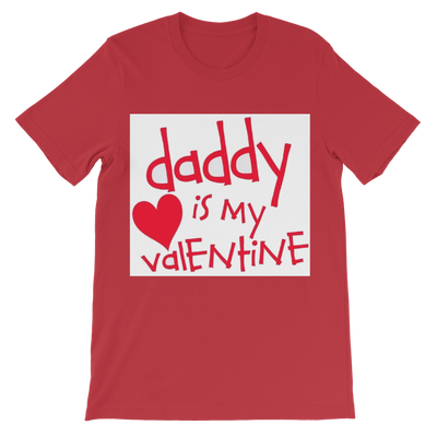 Daddy's my Valentine Classic Kids T-Shirt