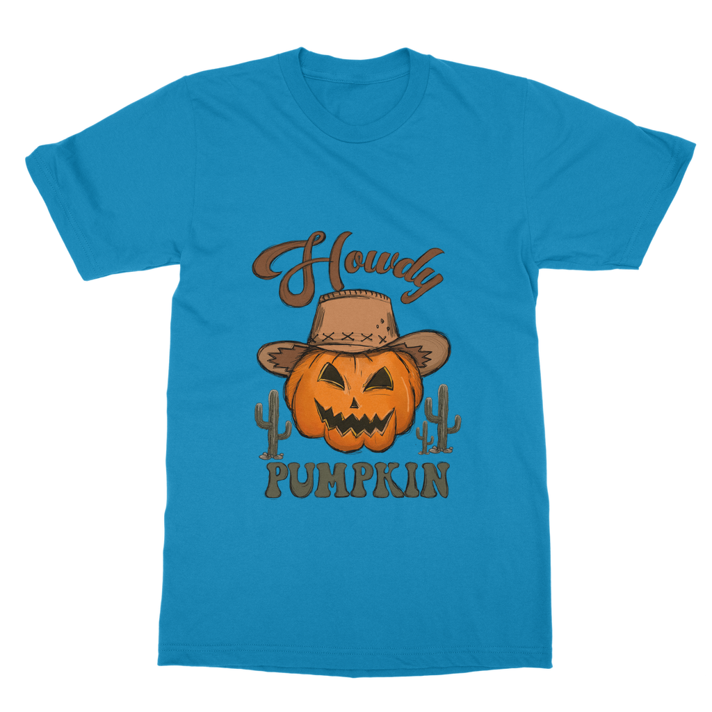 HOWDY PUMPKIN T-Shirt Dress - DirectlyPersonalised