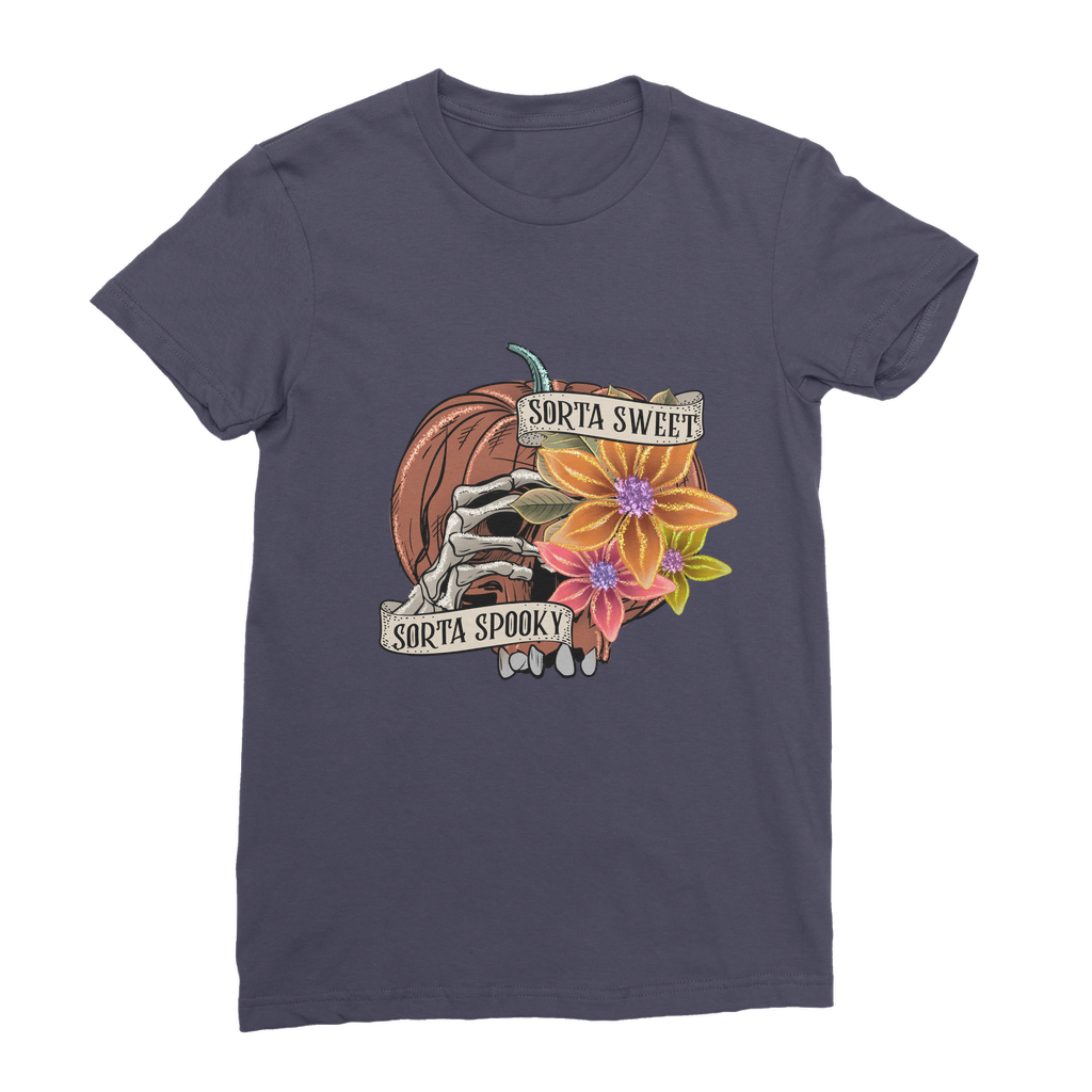 SORTA SWEET - SORTA SPOOKY Premium Jersey Women's T-Shirt - DirectlyPersonalised