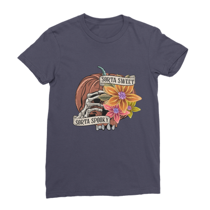 SORTA SWEET - SORTA SPOOKY Premium Jersey Women's T-Shirt - DirectlyPersonalised