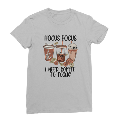 HOCUS POCUS -COFFEE DESIGN Classic Women's T-Shirt - DirectlyPersonalised
