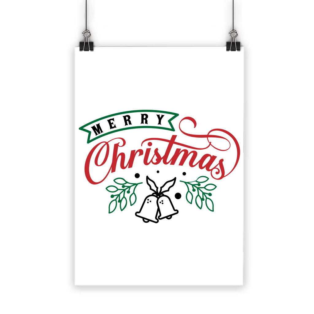 Merry Christmas Classic Poster - DirectlyPersonalised