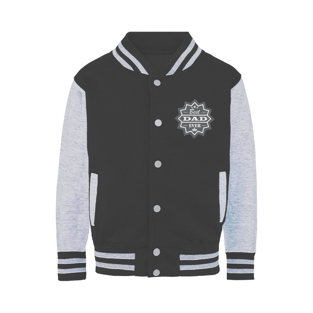 Best Dad Ever Varsity Jacket - DirectlyPersonalised