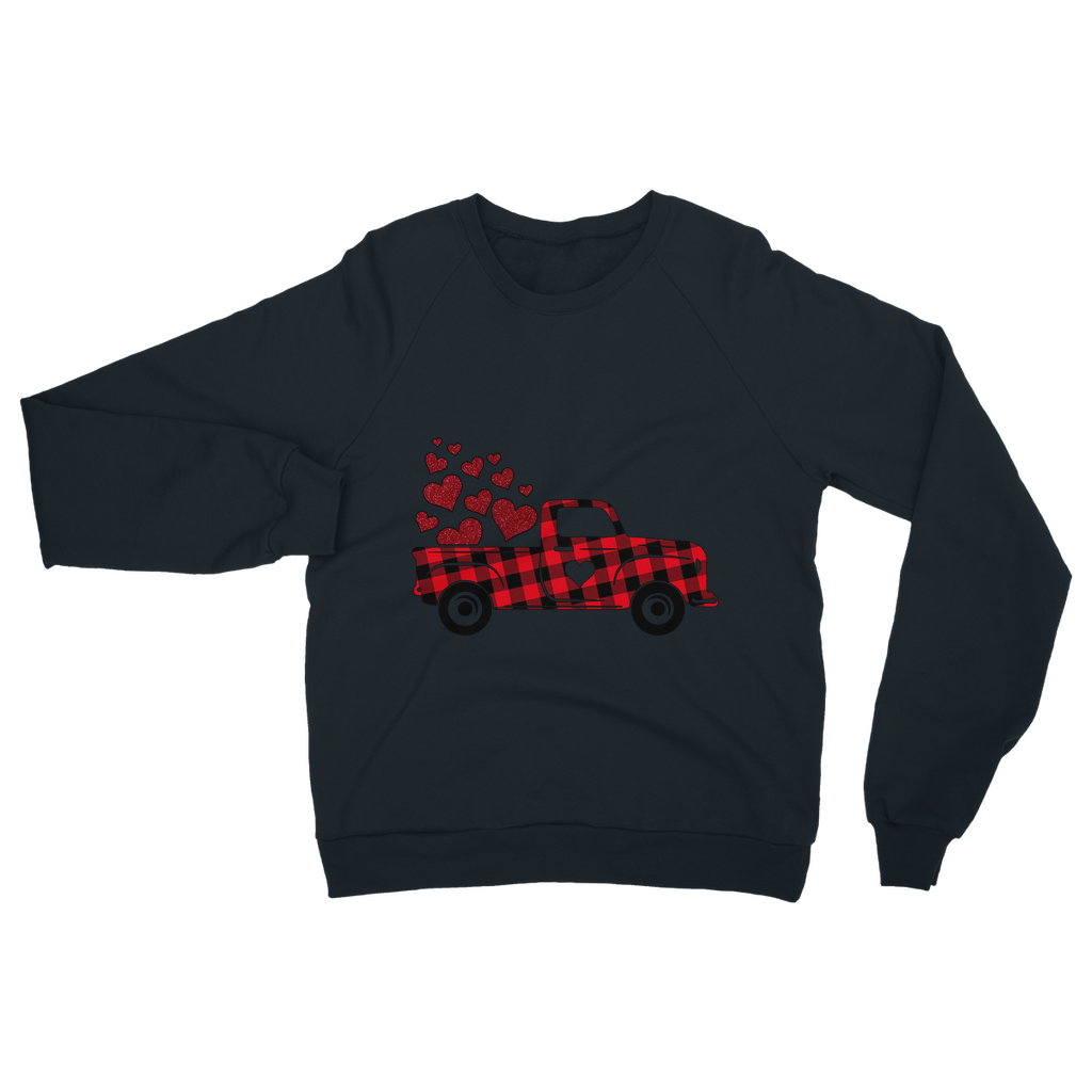 Love Truck Classic Adult Sweatshirt - DirectlyPersonalised