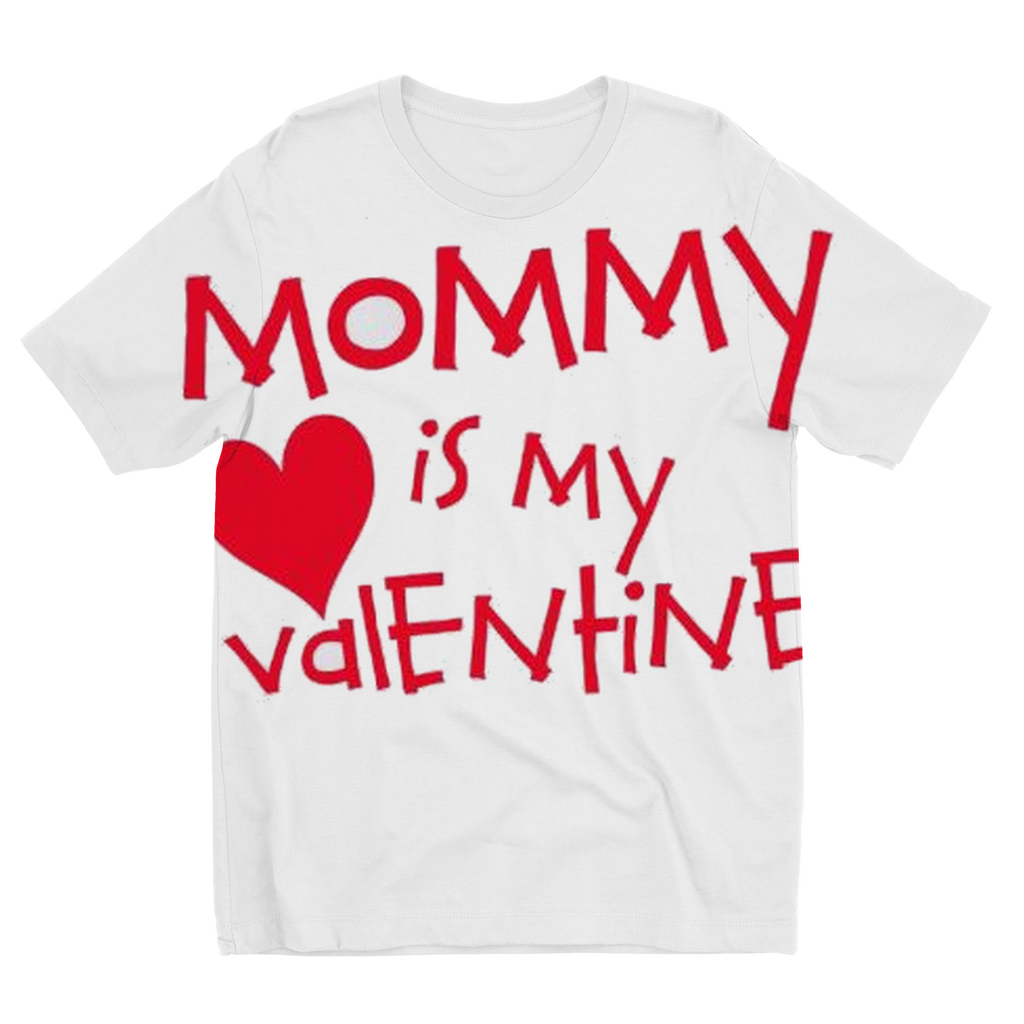 Mummys Valentine Sublimation Kids T-Shirt - DirectlyPersonalised