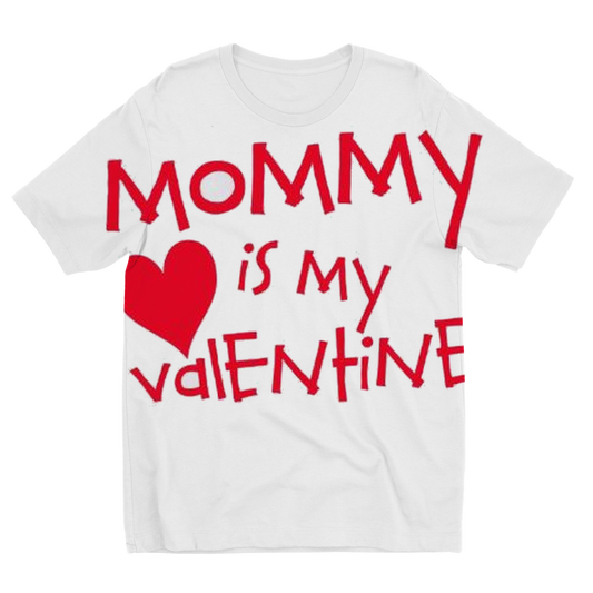 Mummys Valentine Sublimation Kids T-Shirt - DirectlyPersonalised