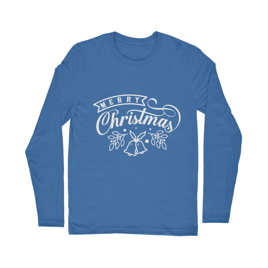 Merry Christmas White Classic Long Sleeve T-Shirt