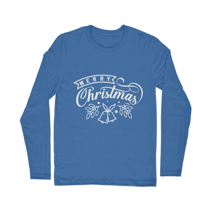 Merry Christmas White Classic Long Sleeve T-Shirt