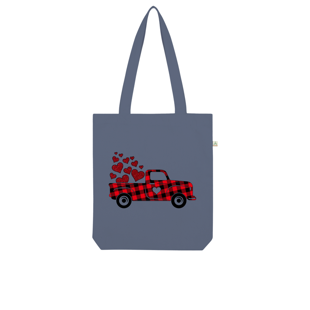 Love Truck Organic Tote Bag - DirectlyPersonalised