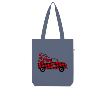 Love Truck Organic Tote Bag - DirectlyPersonalised