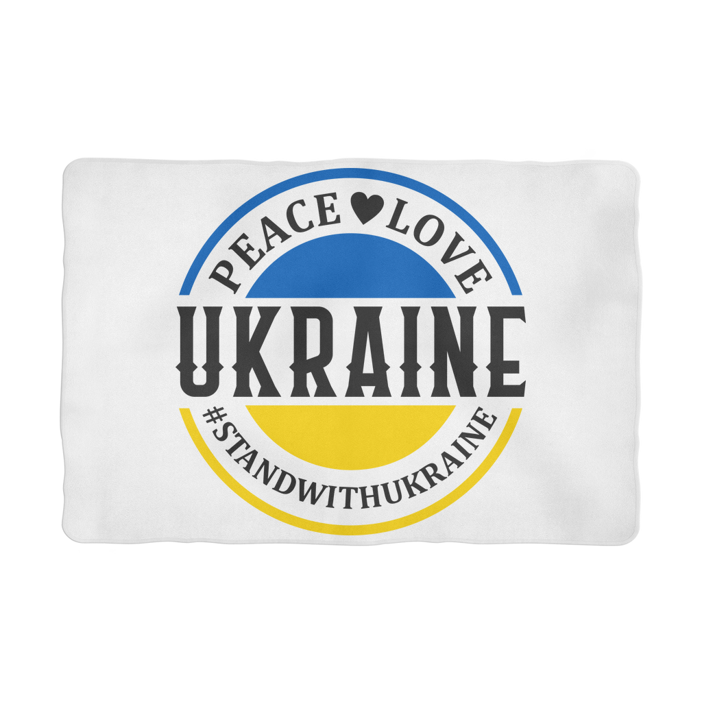 STAND WITH UKRAINE Sublimation Pet Blanket - DirectlyPersonalised