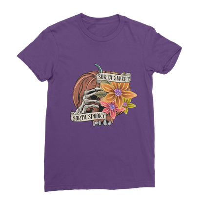 SORTA SWEET - SORTA SPOOKY Classic Women's T-Shirt - DirectlyPersonalised