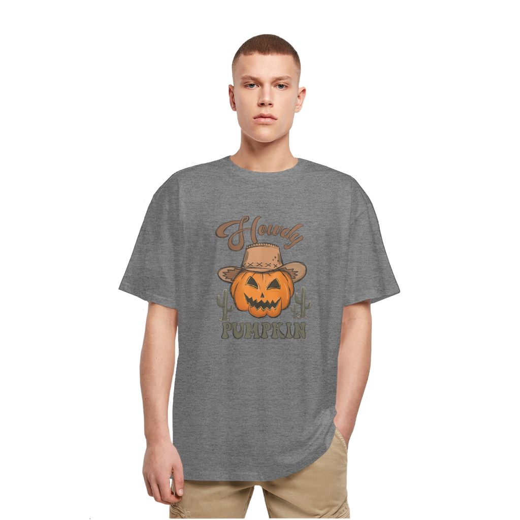 HOWDY PUMPKIN Heavy Oversized T-Shirt - DirectlyPersonalised