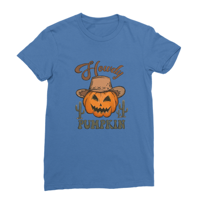 HOWDY PUMPKIN Classic Women's T-Shirt - DirectlyPersonalised