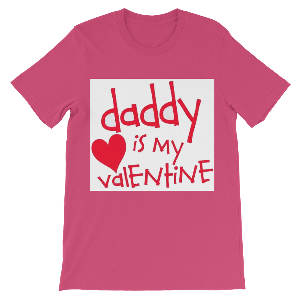 Daddy's my Valentine Classic Kids T-Shirt - DirectlyPersonalised