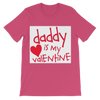 Daddy's my Valentine Classic Kids T-Shirt