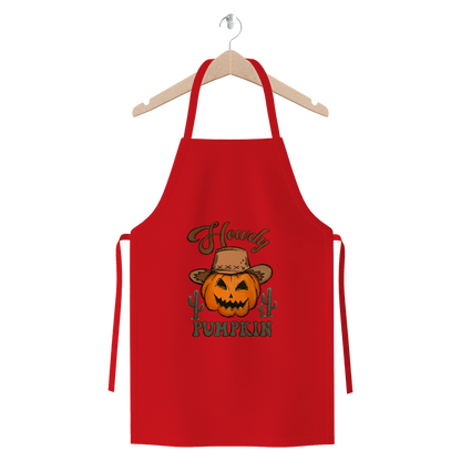 HOWDY PUMPKIN Premium Jersey Apron - DirectlyPersonalised