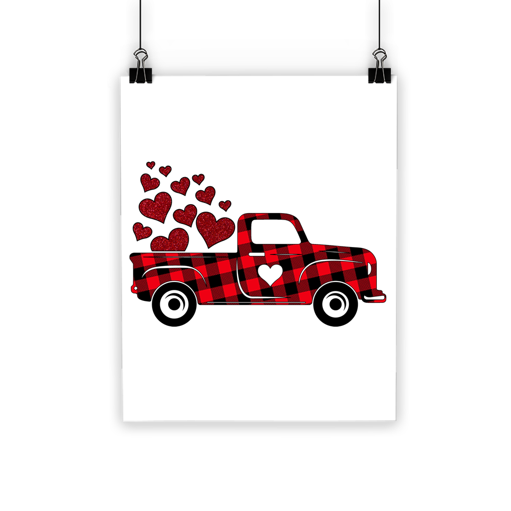 Love Truck Classic Poster