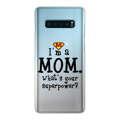 Mothers day Back Printed Transparent Hard Phone Case